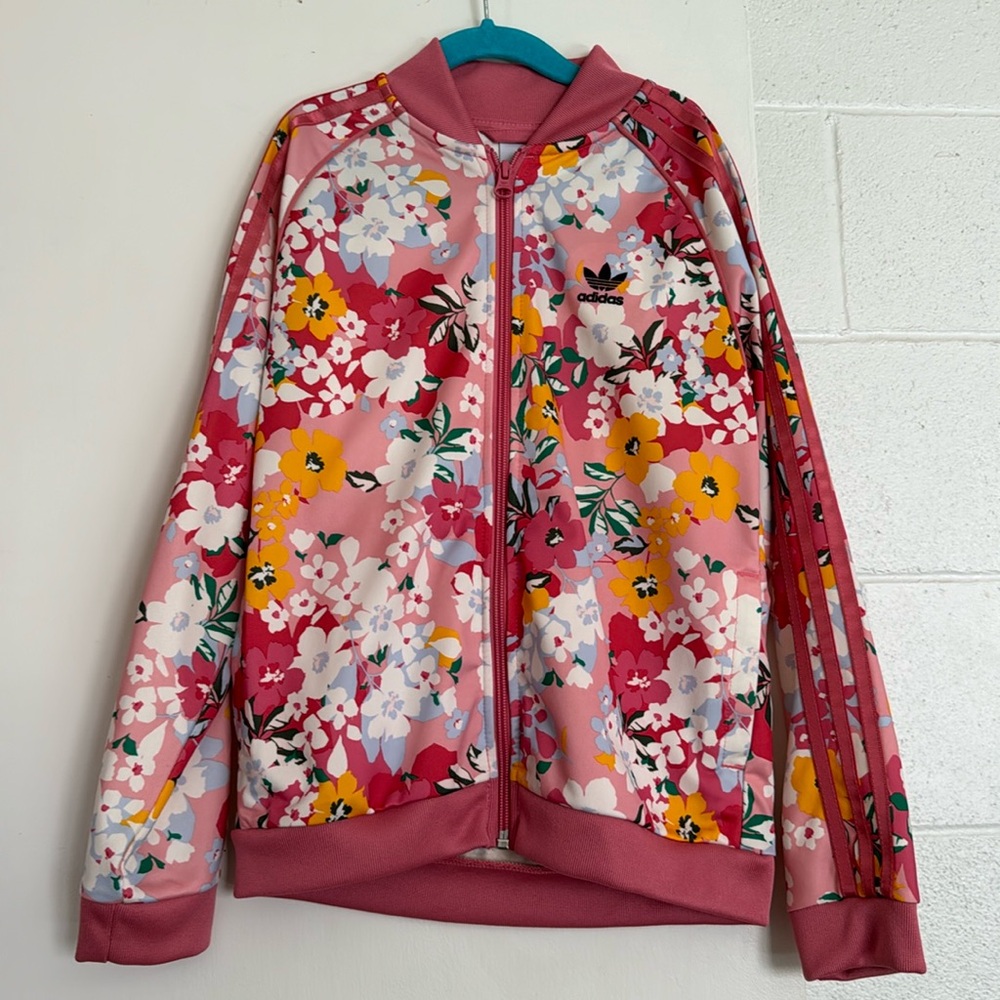 Adidas Floral Track Jacket